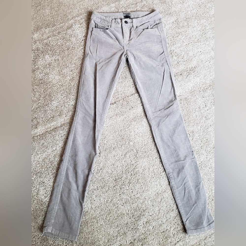 Tripp NYC Grey Size 1 Skinny Corduroy Pant